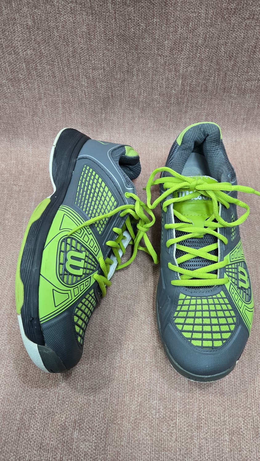 윌슨 250mm- 테니스화 회색/형광색 운동화 상품이미지1