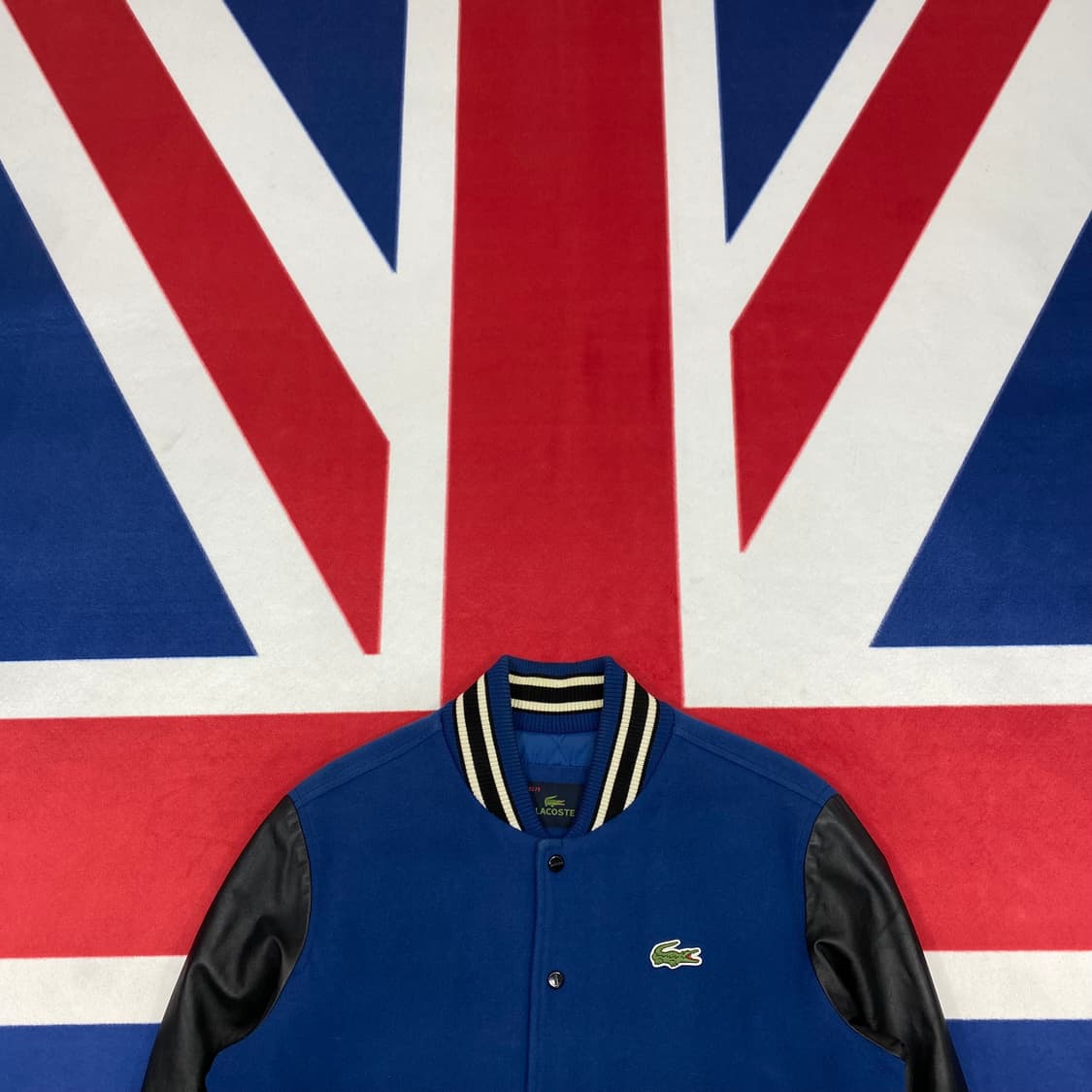 라코스테 양가죽 바시티 자켓 105 상품이미지2