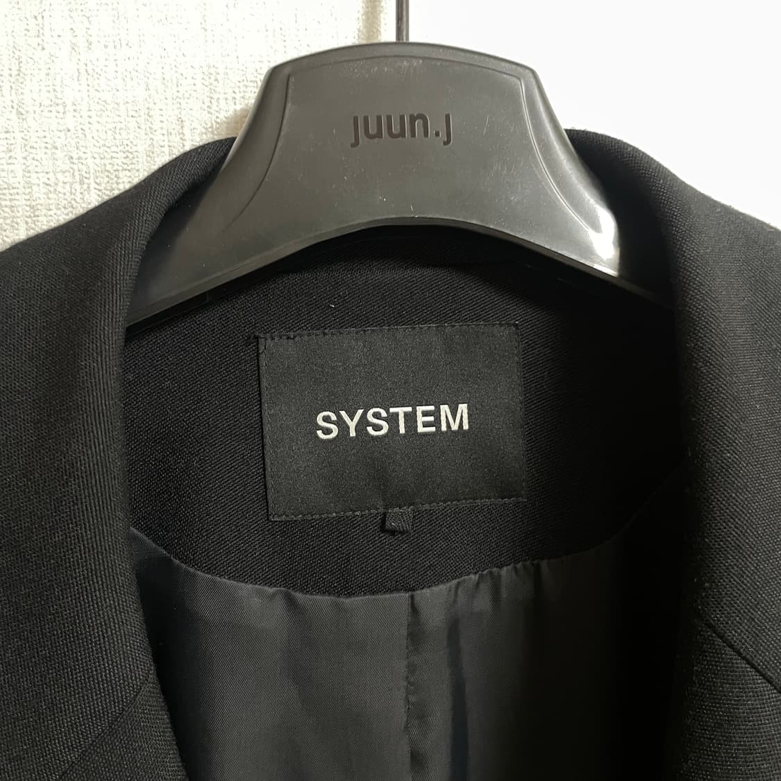 [100]23ss 시스템옴므 오버핏 블레이저 상품이미지3