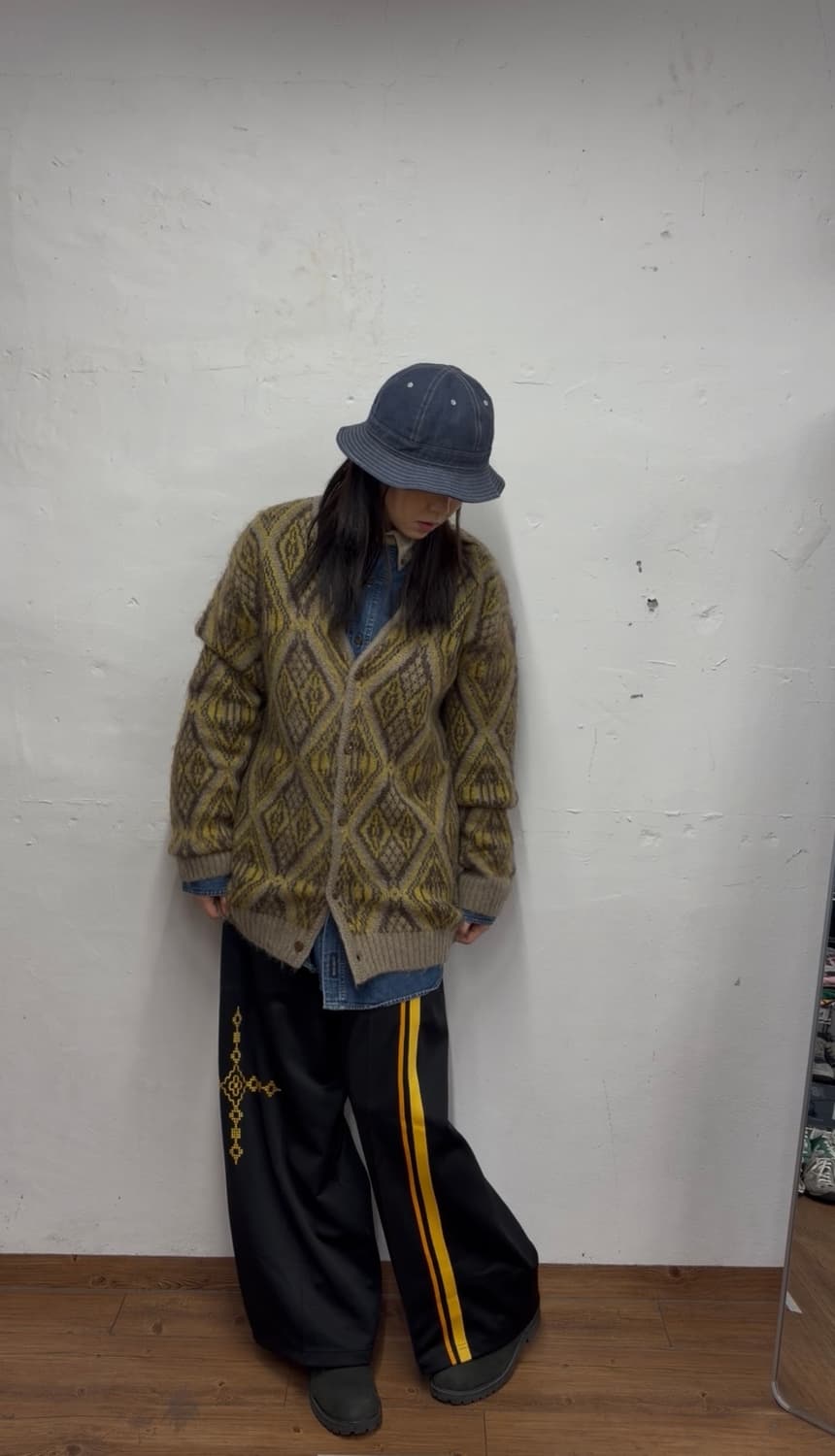 니들스 모헤어 가디건 상품이미지1