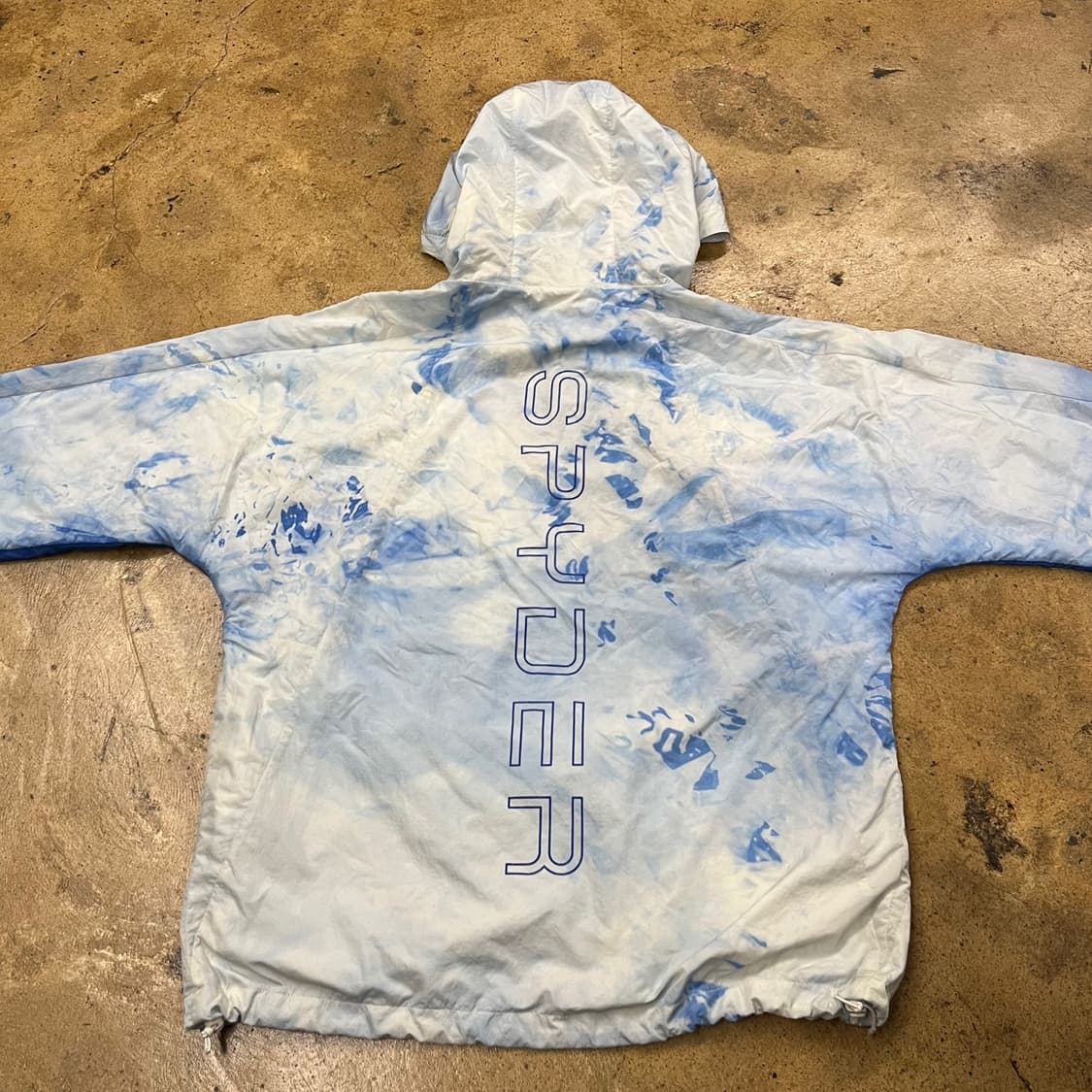 [정품/XL] 스파이더 타이다이 아노락 바람막이 b17 상품이미지4