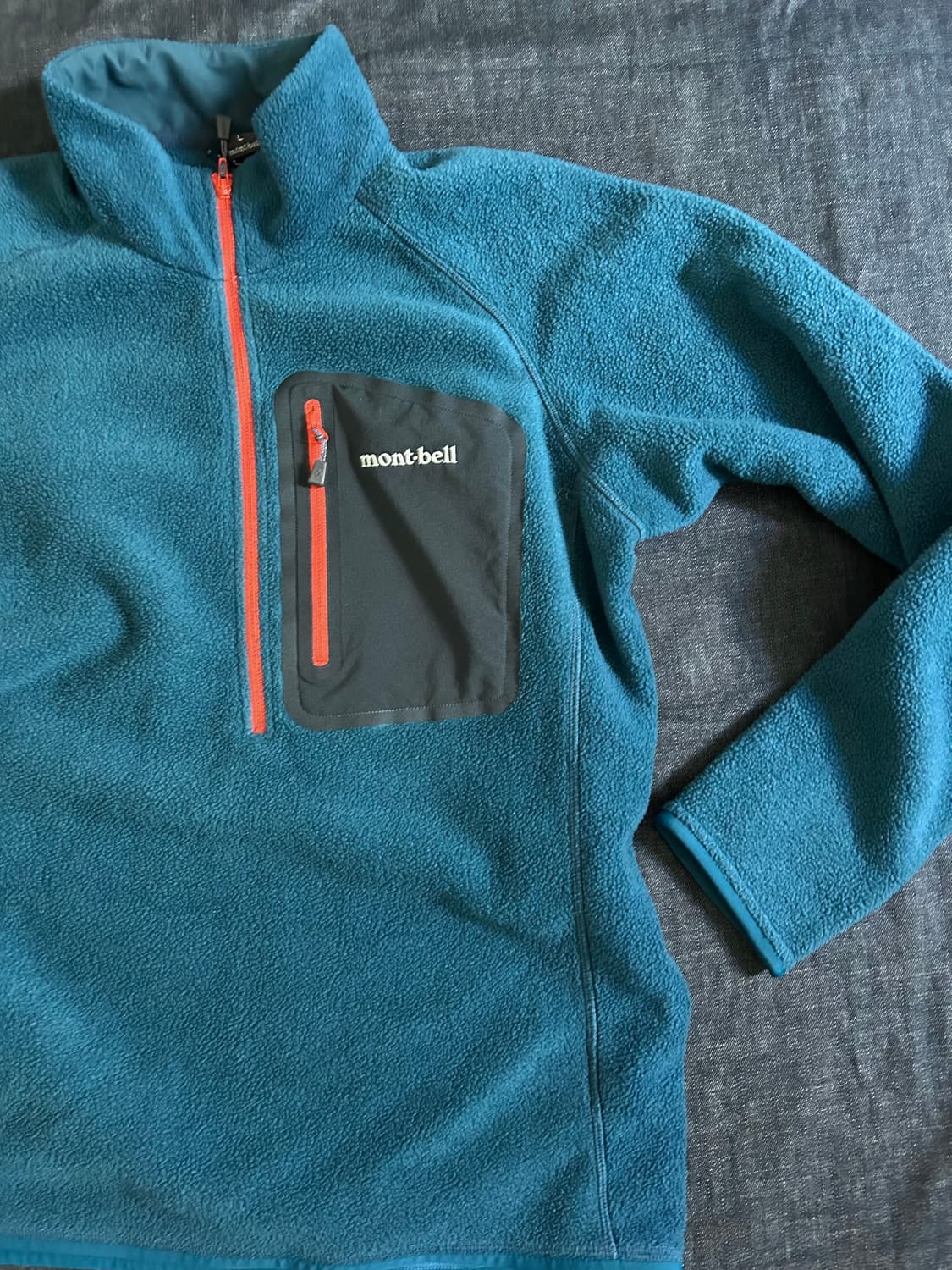 몽벨 하프집 풀오버 플리스 상품이미지3