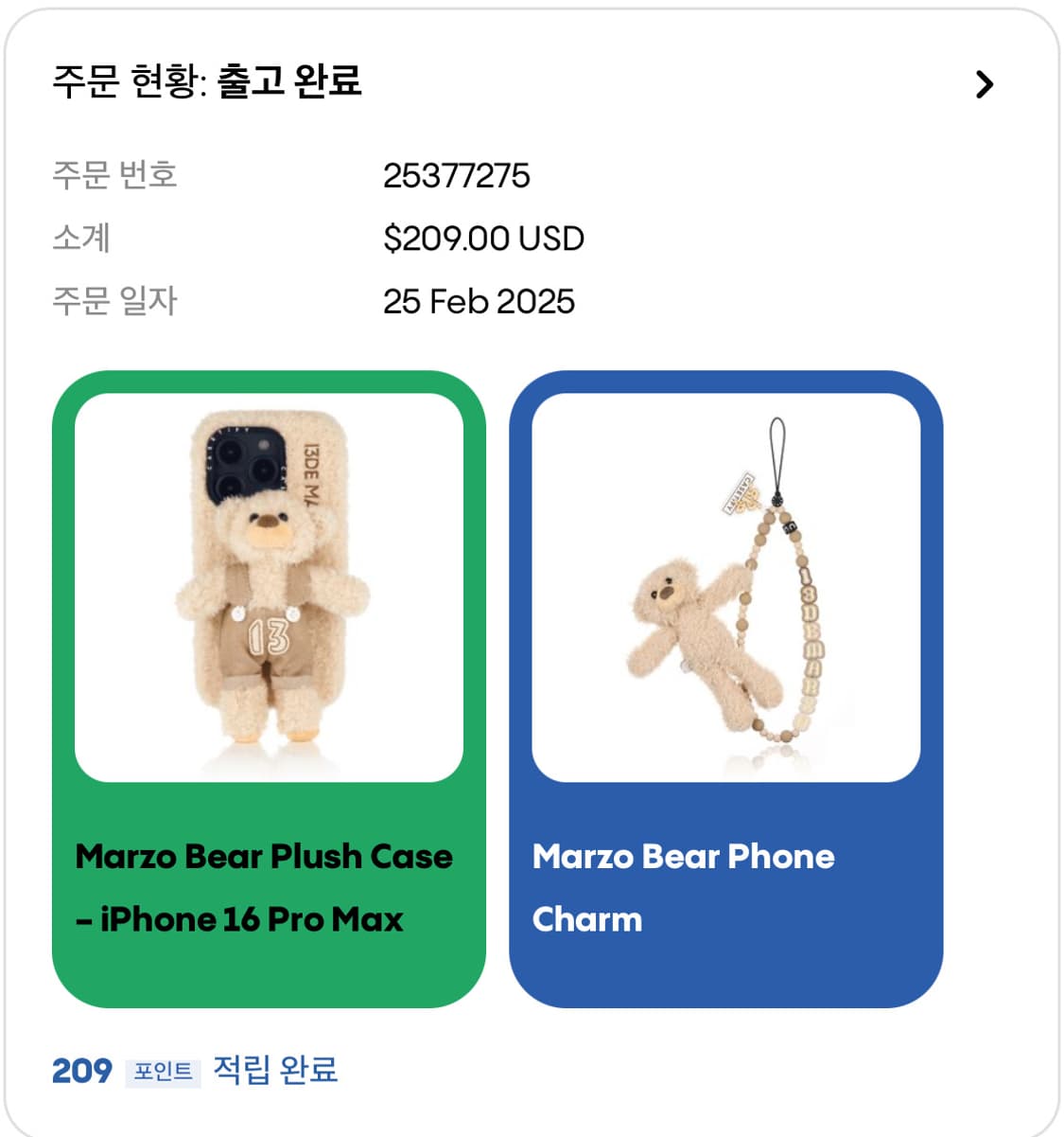 Casetify 13demarzo 인형케이스/폰참 /아이폰케이스 상품이미지3