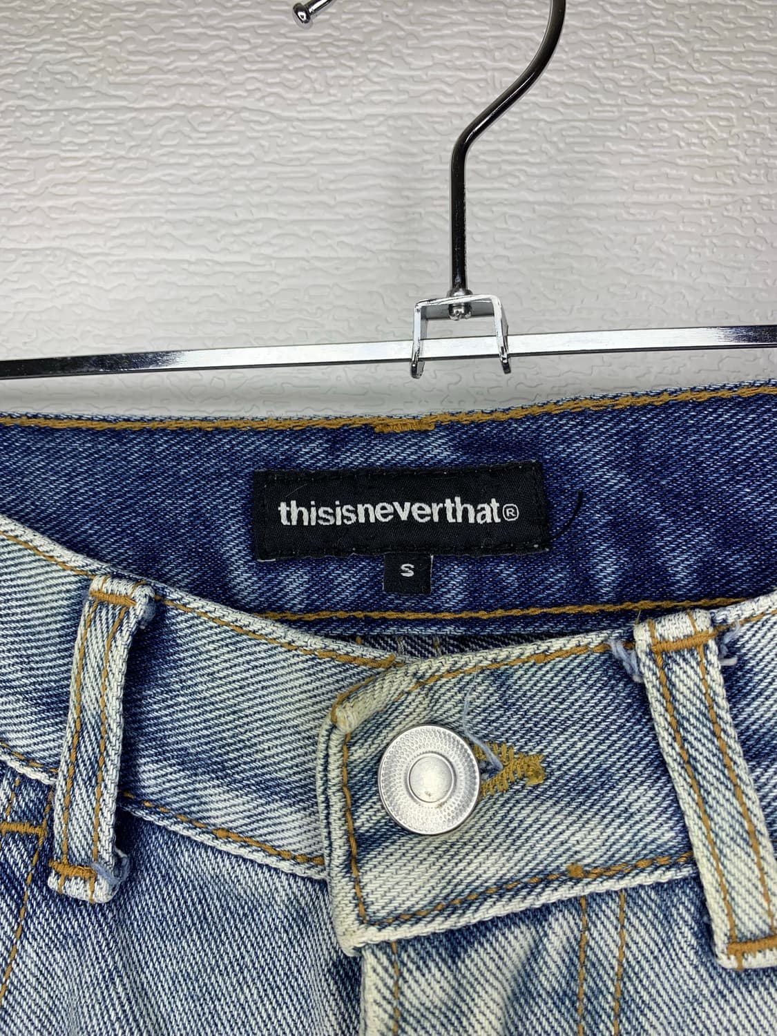 디스이즈네버댓 데님 청바지 s 상품이미지3