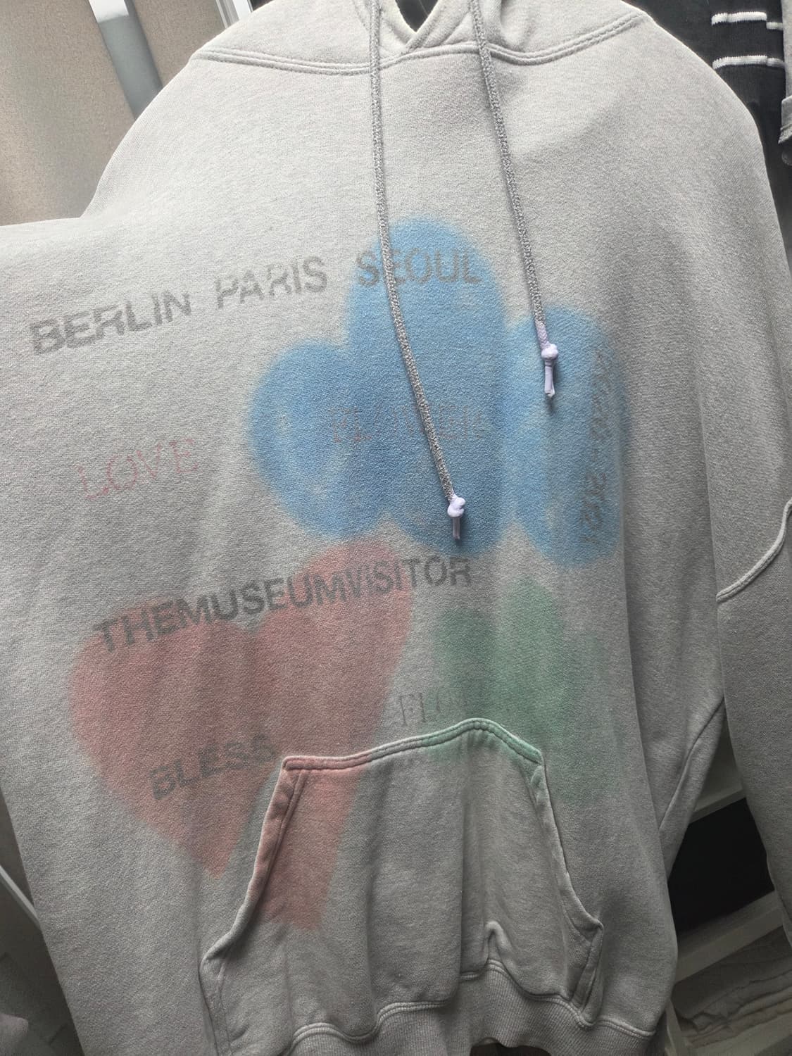더뮤지엄비지터 20-21 후드티 L사이즈 상품이미지3