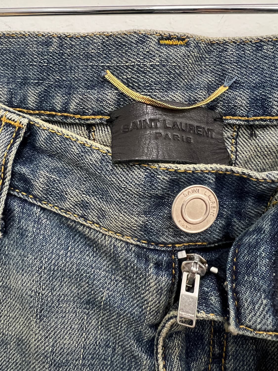 Saint Laurent Paris 13시즌 에디 슬리먼 청 데님 상품이미지3