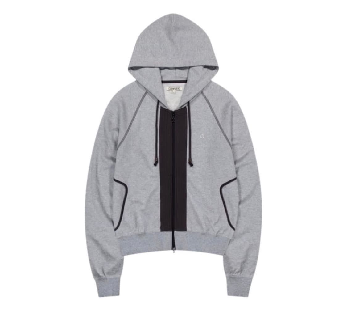 코이세이오 Puckering Hood Zip-Up 상품이미지1