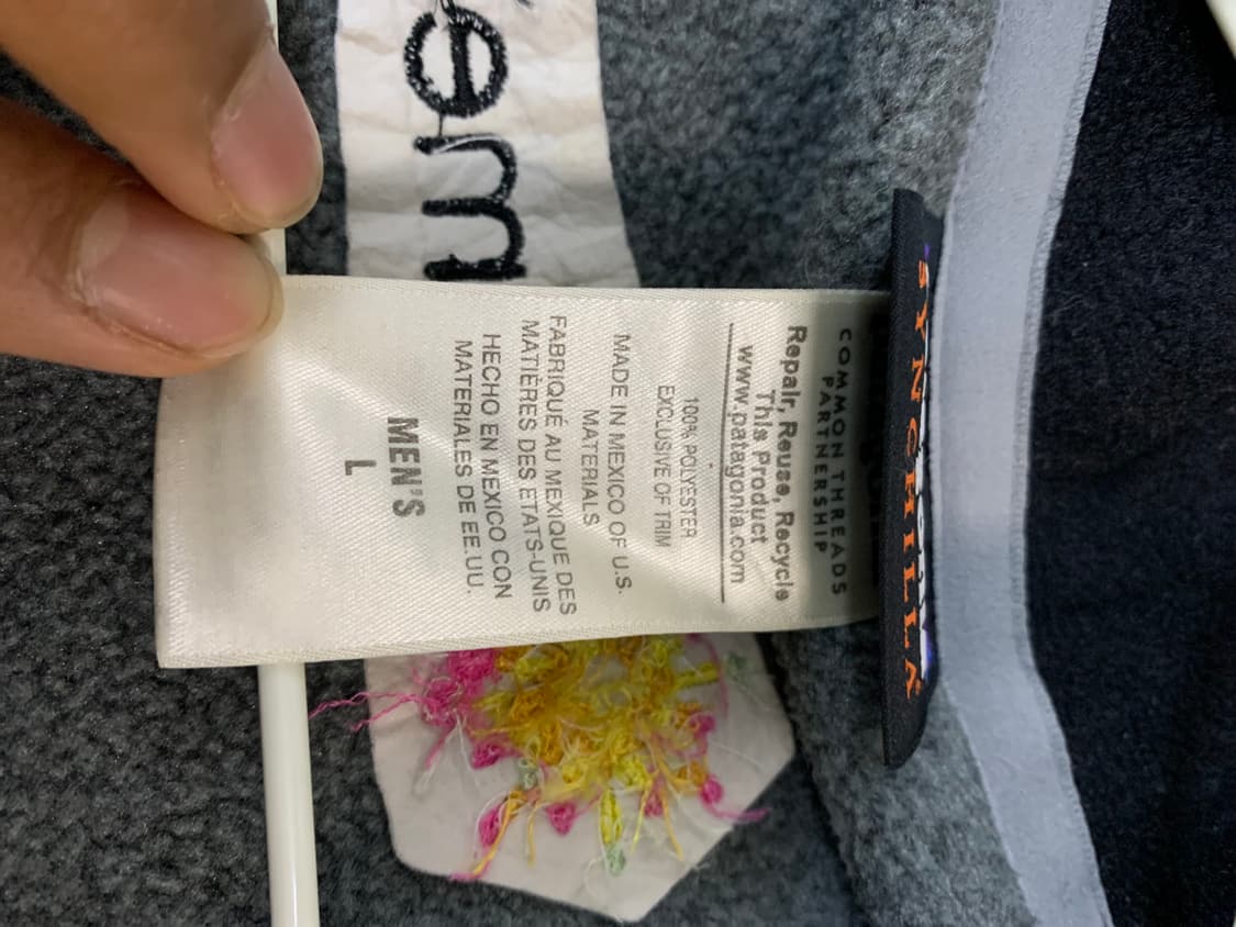 파타고니아 플리스 조끼 그레이 상품이미지5