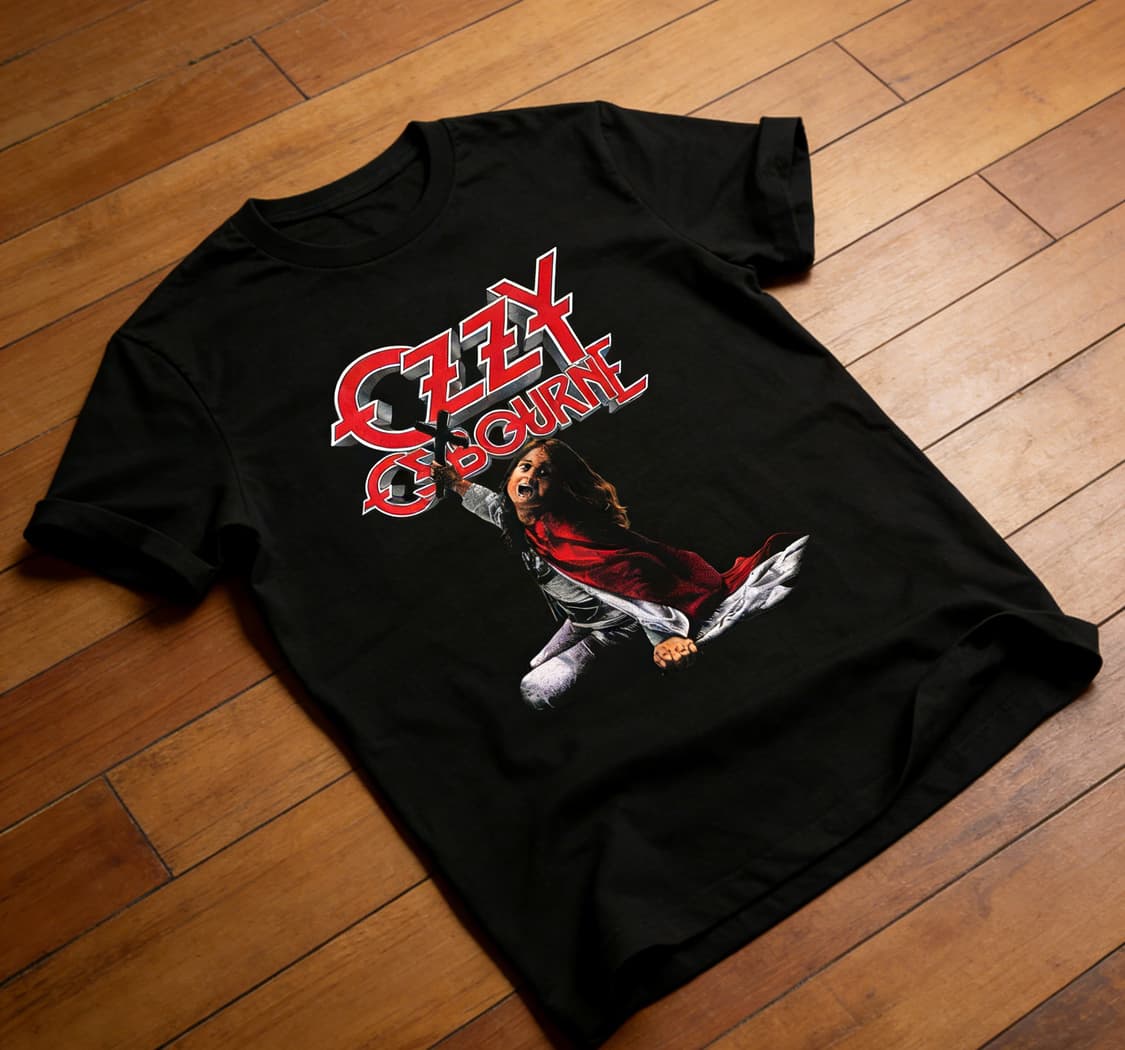 [새상품 L사이즈] Ozzy Osbourne 커스텀 반팔 (락 레전드 클 상품이미지3