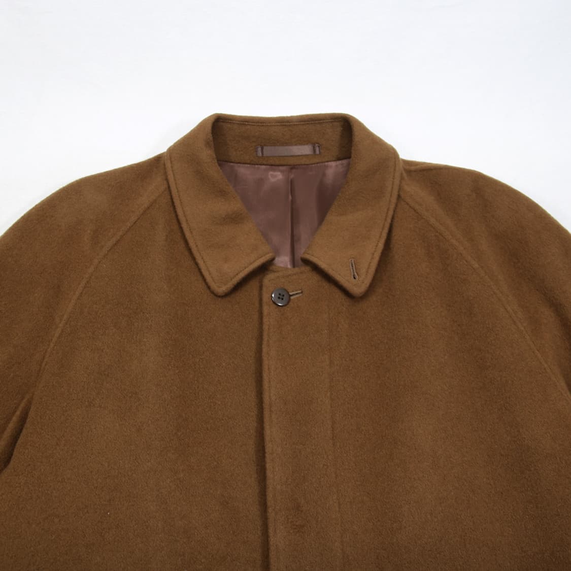 (착용컷) WOOD LANDER 울 캐시미어 발마칸 코트 (103) 상품이미지4