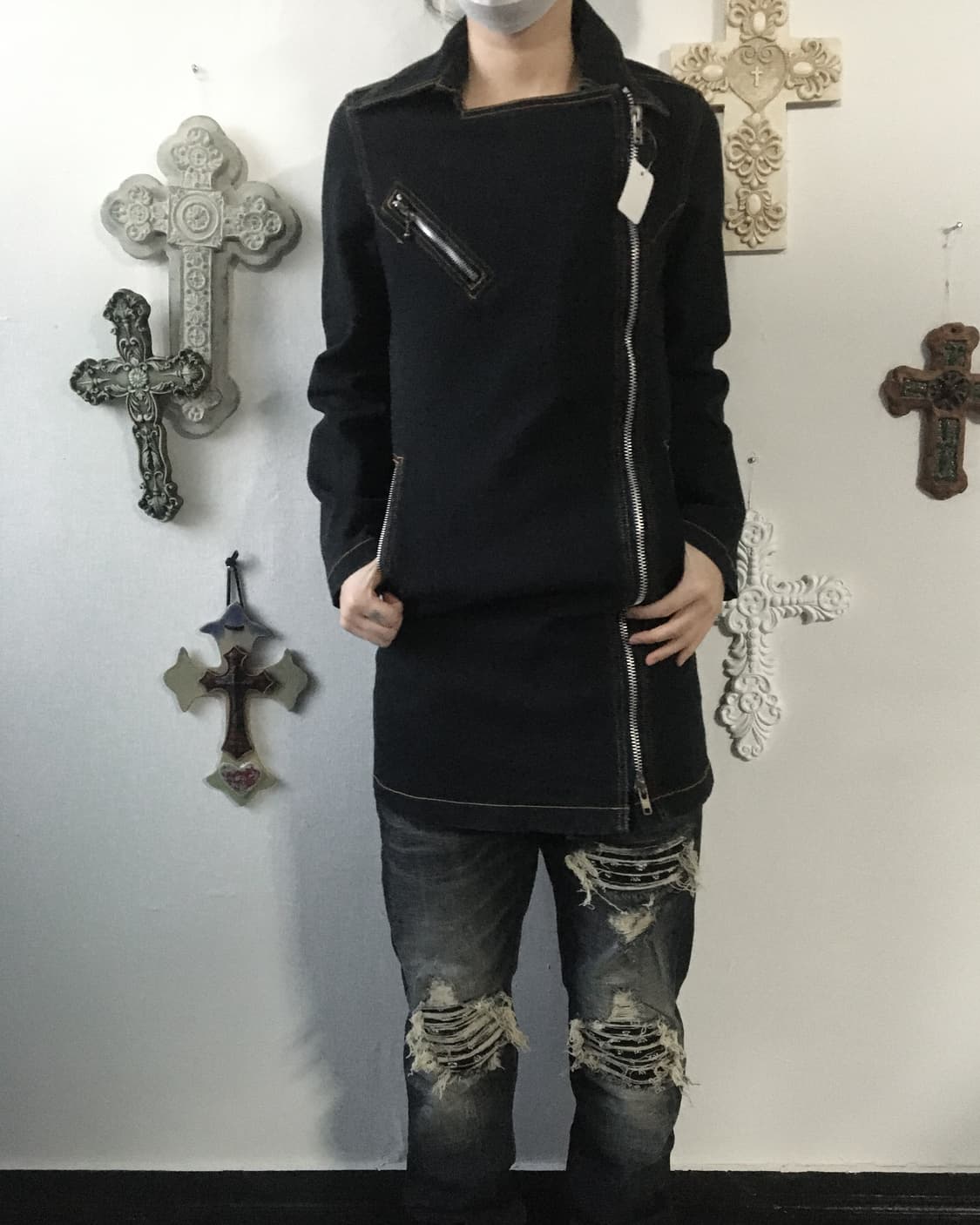 Belted denim jacket 상품이미지6