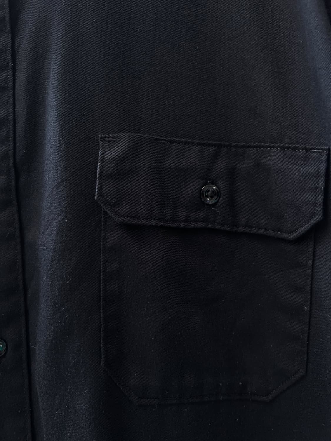[4XL]칼하트 USA 2포켓 빅사이즈 블랙 워크 셔츠 상품이미지4