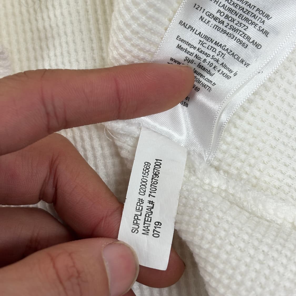 폴로 와플 롱슬리브 상품이미지9