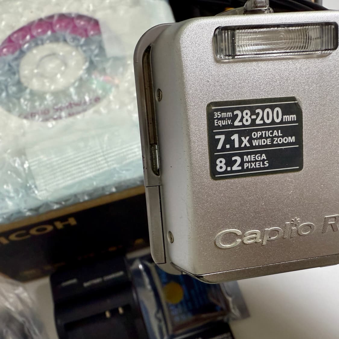 리코 Caplio R7 디지털 카메라 빈티지카메라 상품이미지3