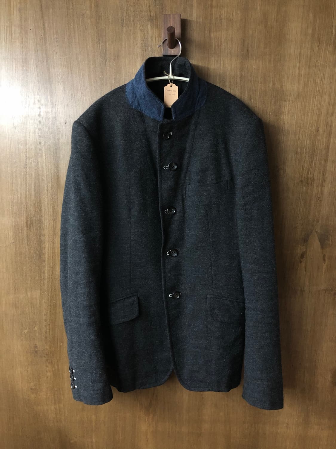 Comme des garcons homme 스탠드카라 블레이저 xs 상품이미지1