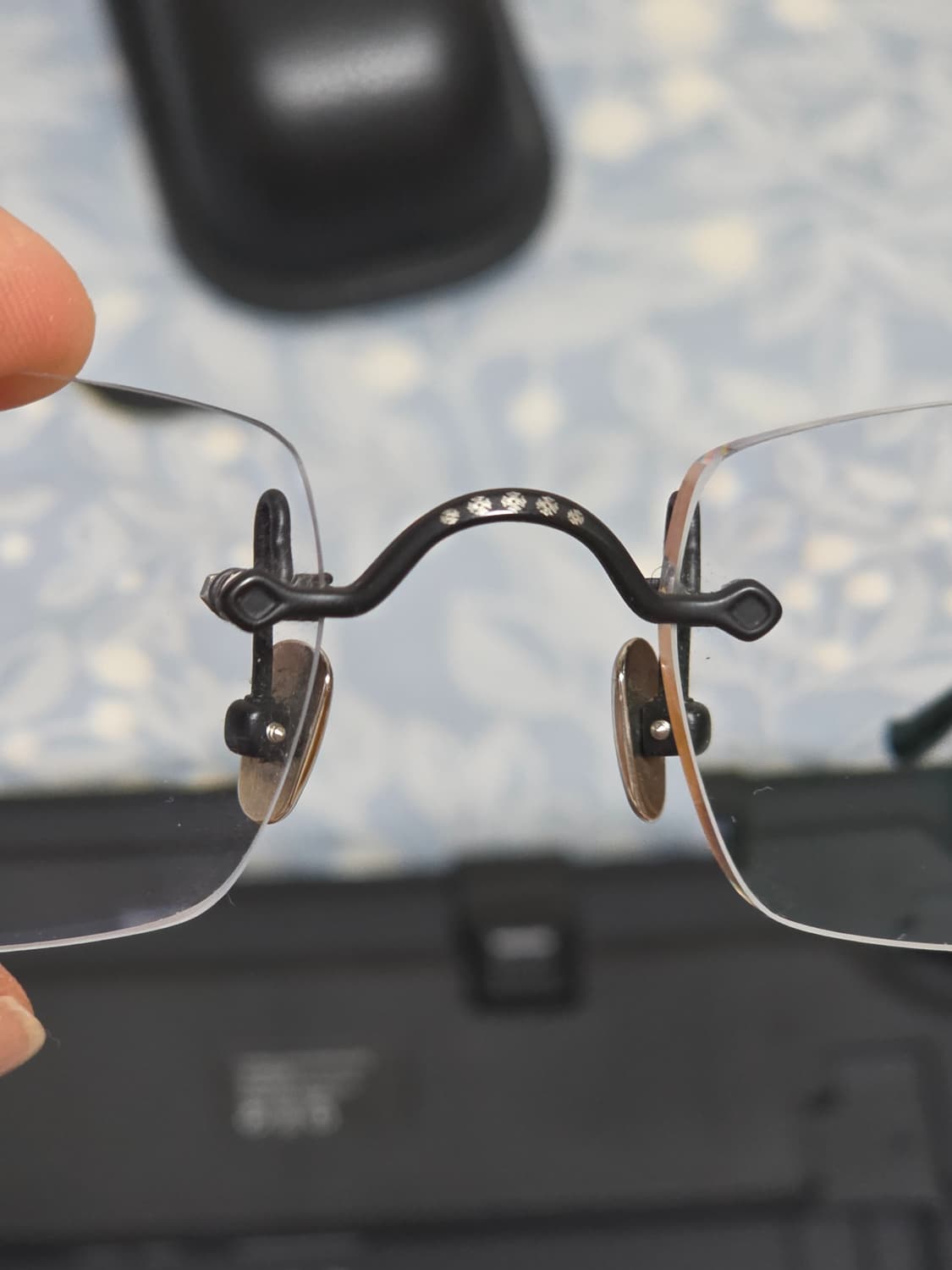 크롬하츠 필스3 매트블랙 MBK 무테 안경 상품이미지6