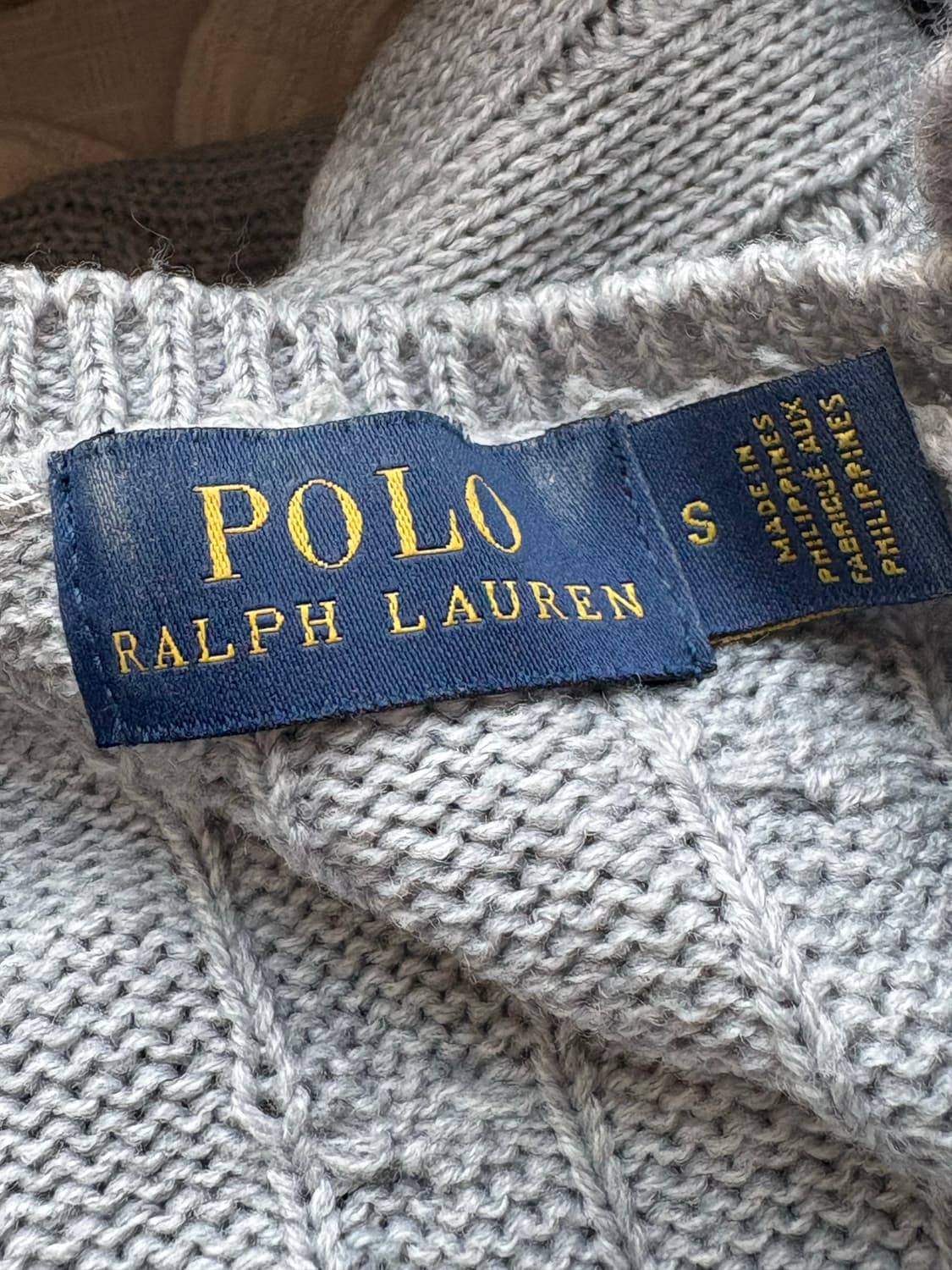 폴로 가디건 gray 상품이미지3