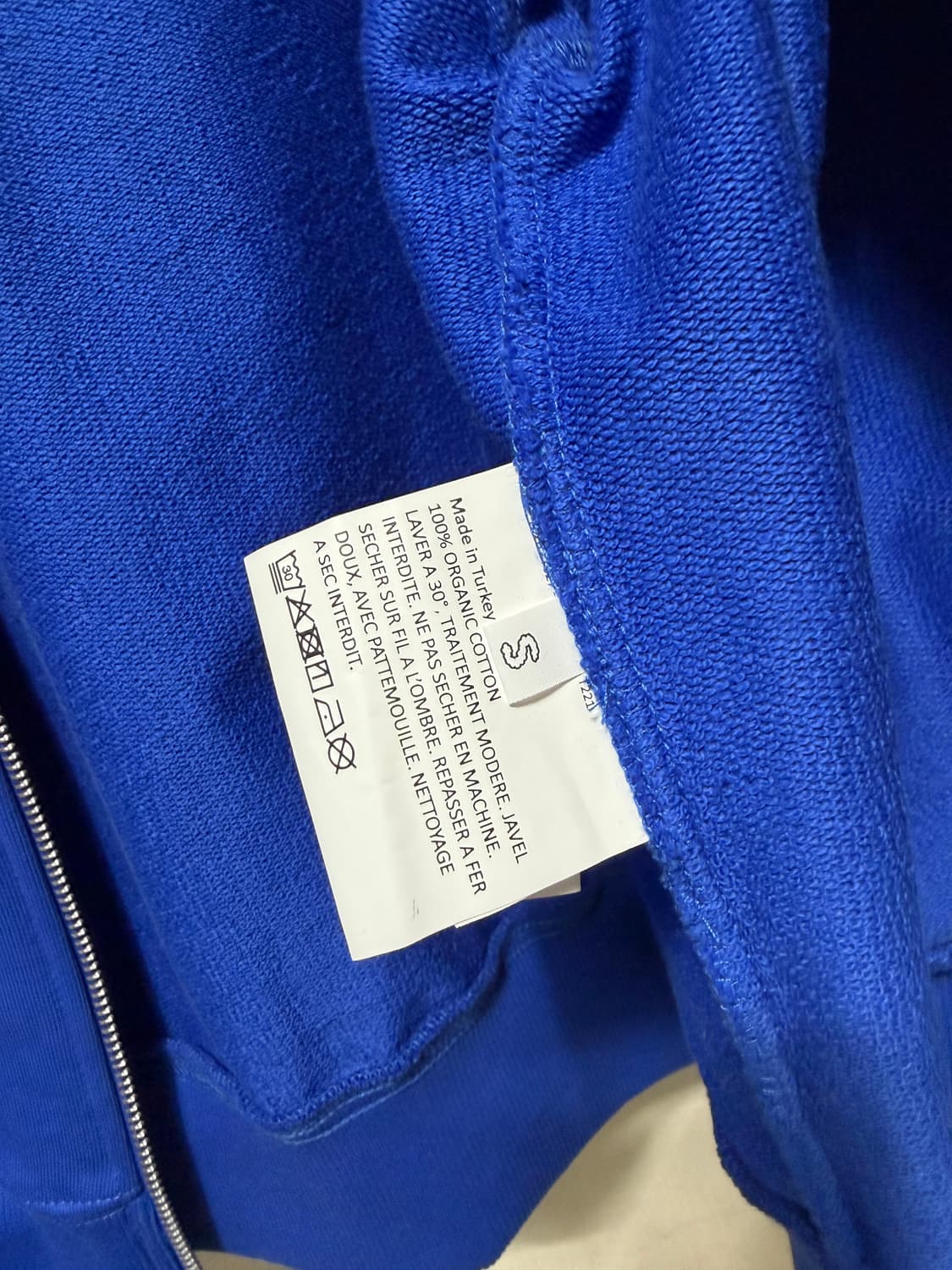 [S] skyhighfarm 스카이하이팜 후드집업 블루  상품이미지7