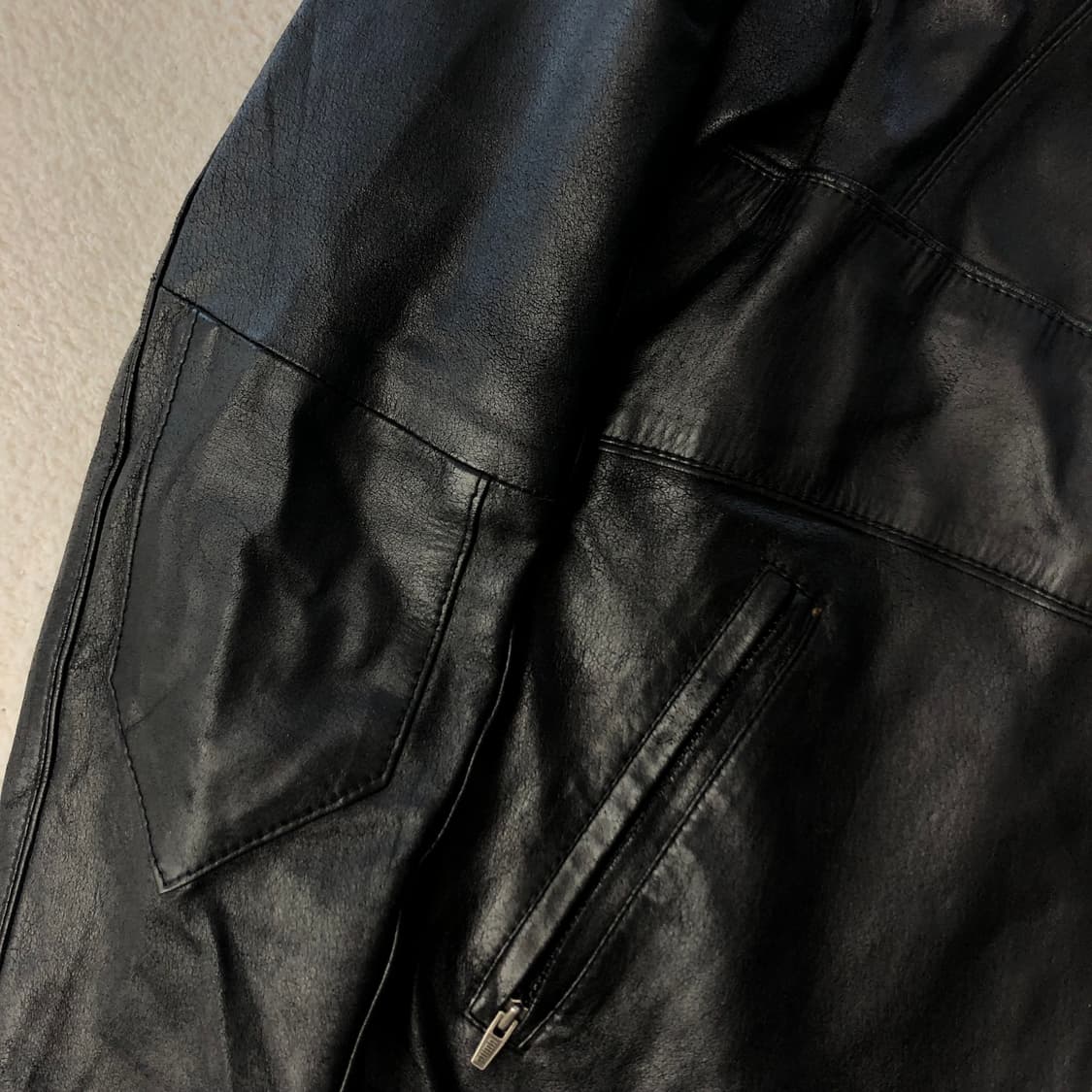 2000s 푸마x두카티 레더자켓  상품이미지8