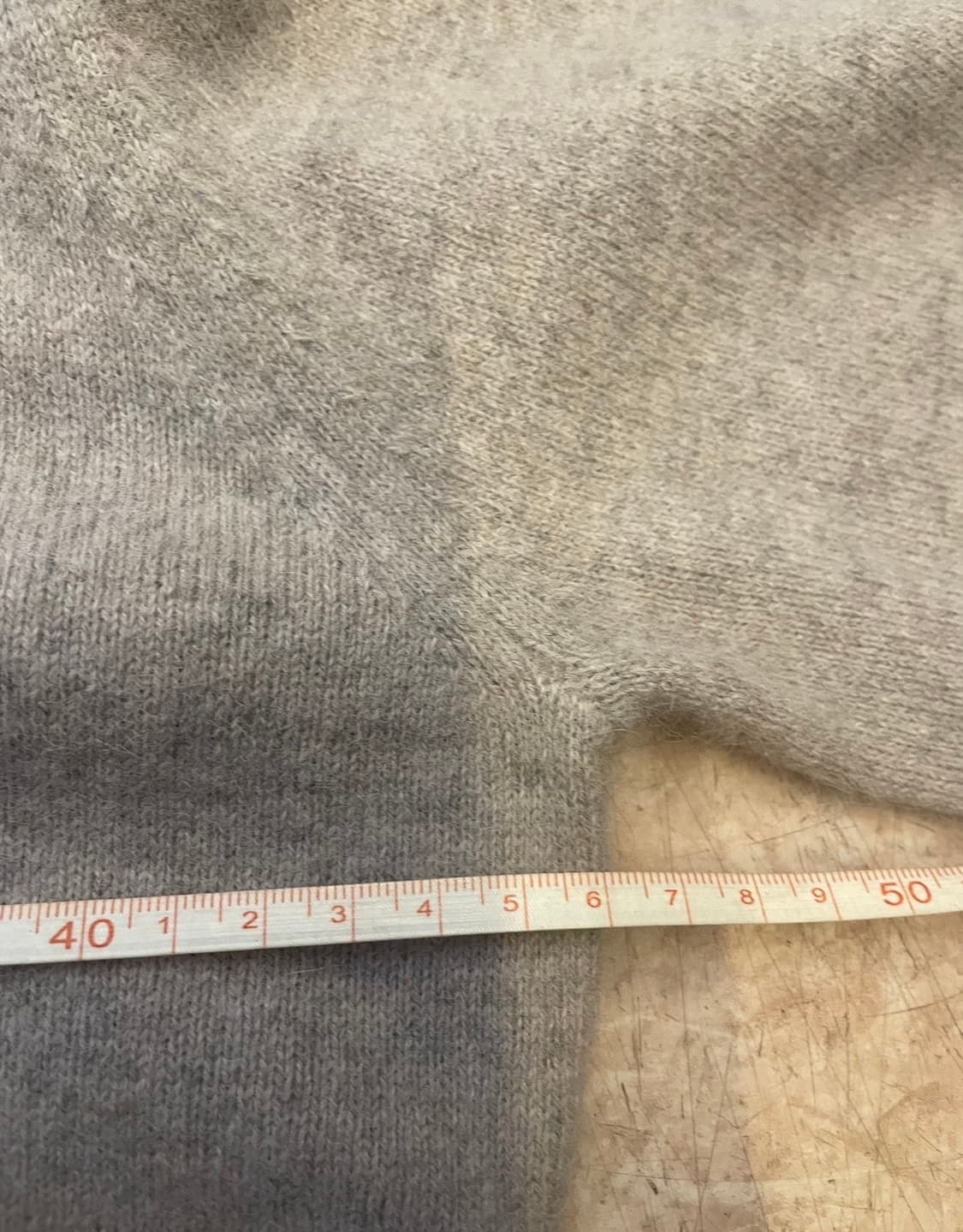 칼라거펠트 폭스양모울 혼방 니트롱원피스 울니트코트 롱가디건 상품이미지8