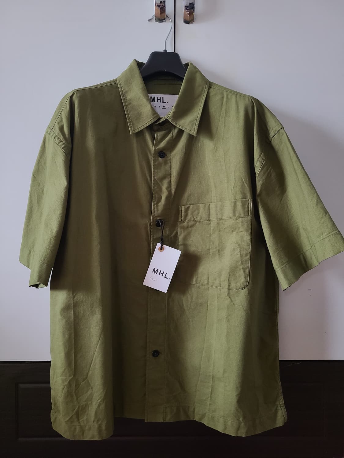 MHL 마가렛호웰 워커 반팔 셔츠 m 상품이미지1