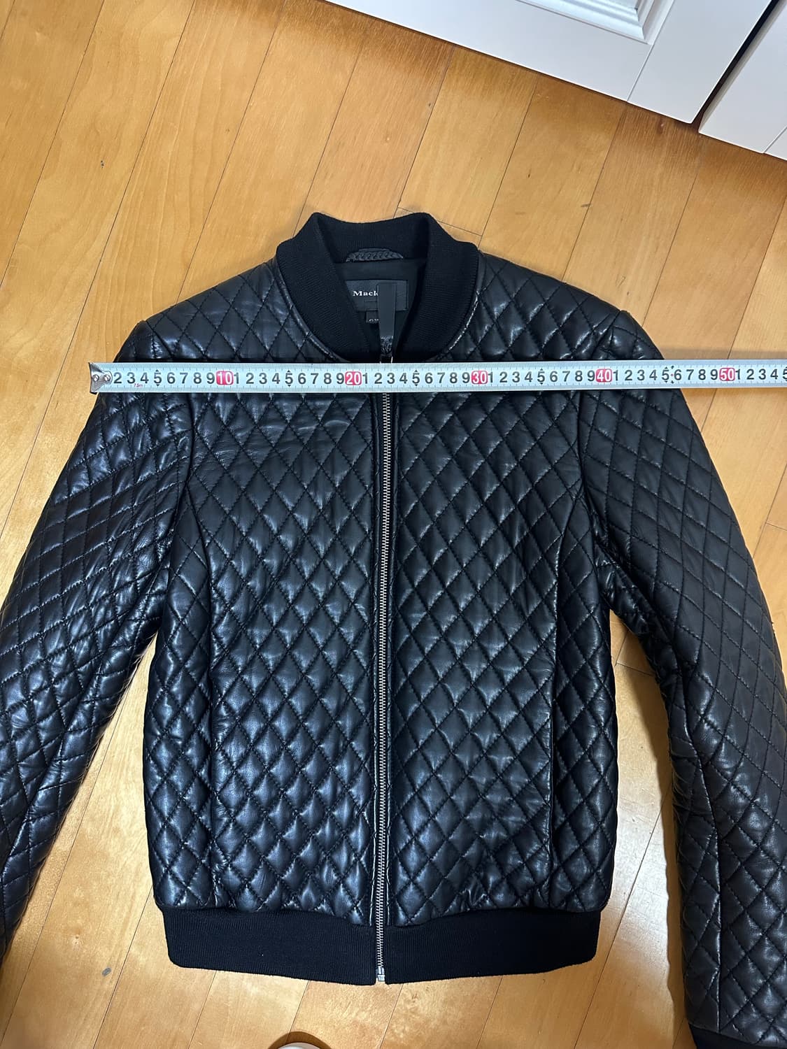 Mackage 퀼팅 봄버 램스킨 자켓 XS 상품이미지6