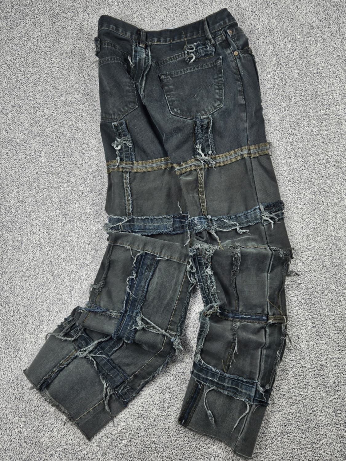 리바이스 리메이크 패치워크 커스텀 데님 팬츠 ( 30" ) / 10352 상품이미지3