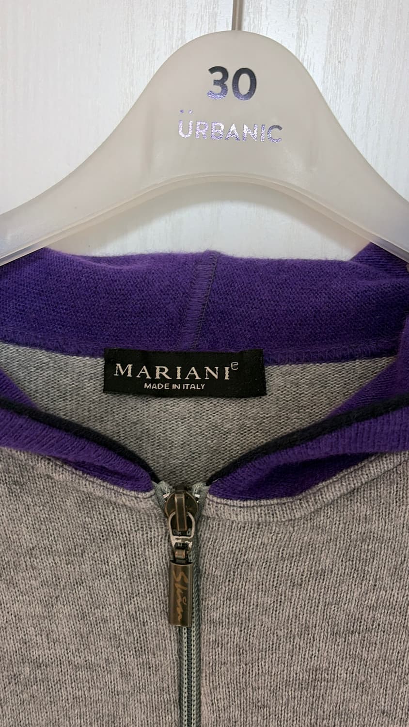 이태리 마리아니 캐시미어 혼방 후드니트 55,66 정품  상품이미지4