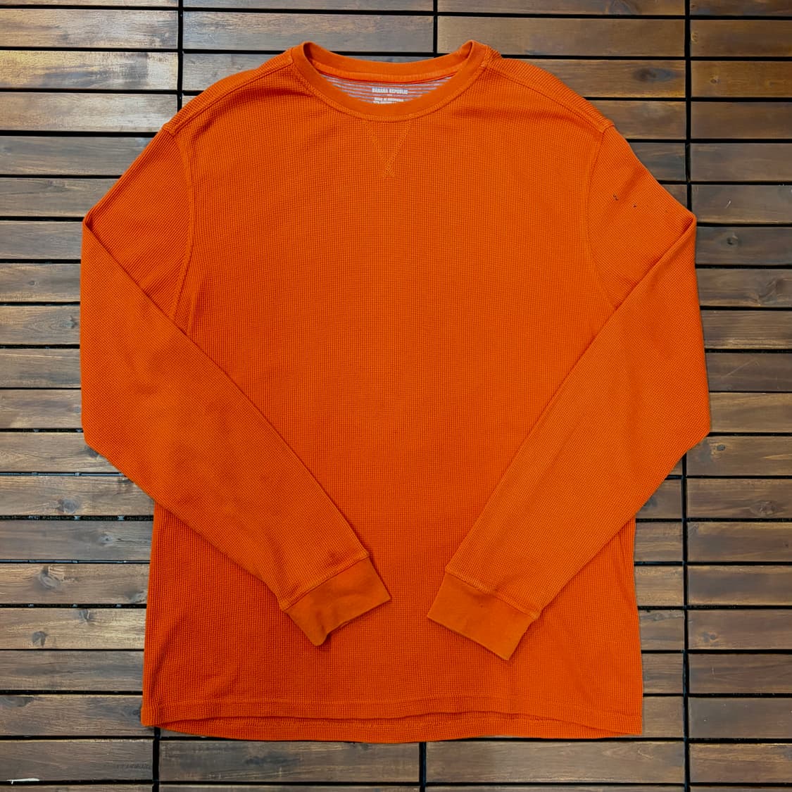 바나나리퍼블릭 와플 롱슬리브 티셔츠 (XL) 상품이미지1