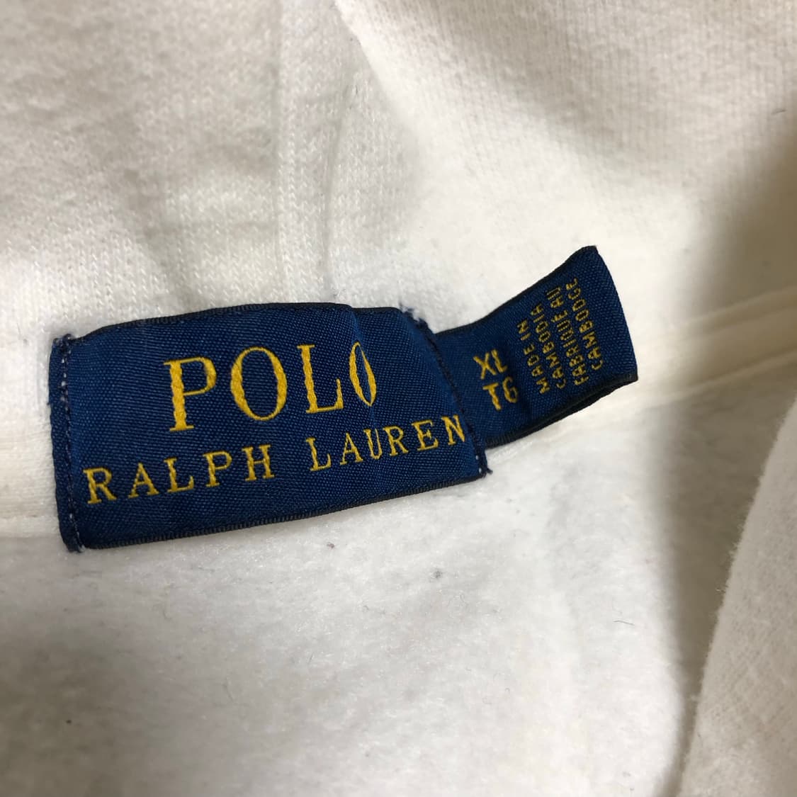 폴로 랄프로렌 후드티 레터링 희귀 상품이미지6