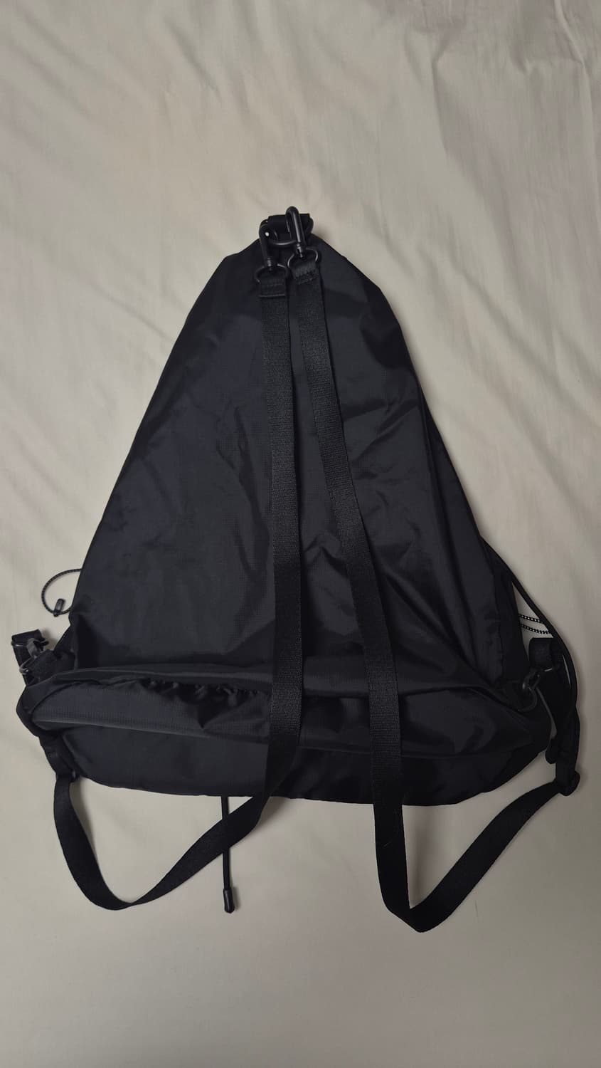 오프닝프로젝트 메쉬 포켓 스트링 백 (블랙/레이백) 상품이미지3