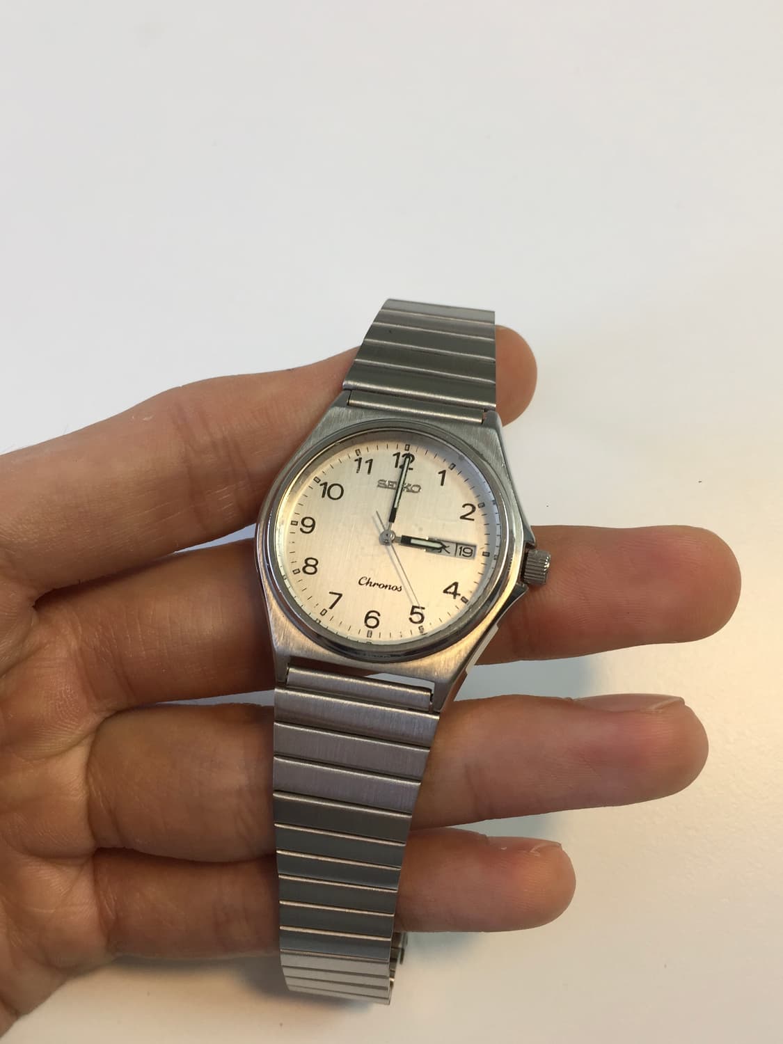 80s seiko chronos arabic index 상품이미지4