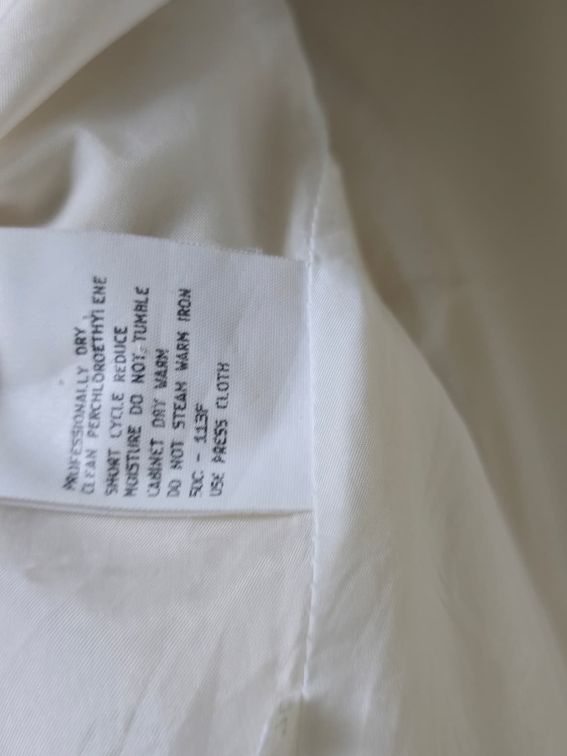 Vintage 조르지오 아르마니 실크 자켓 made in italy 상품이미지7
