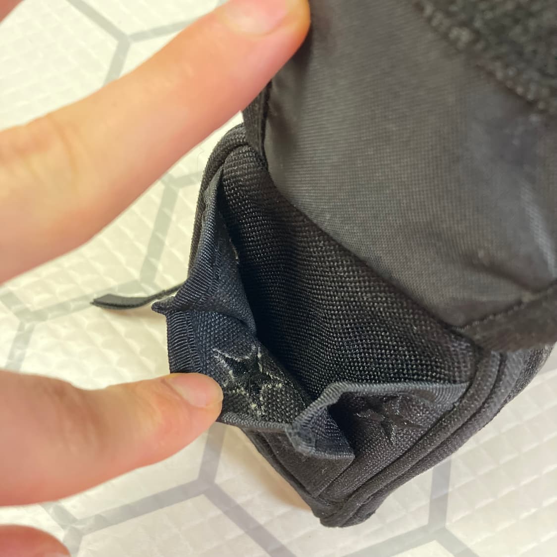 (os) 슈프림 13FW 스타 카메라 파우치 백 블랙 별패치 상품이미지5