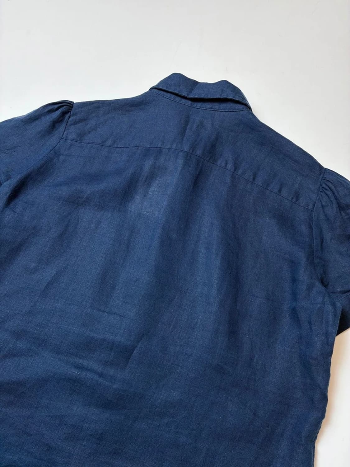 폴로 랄프로렌 포니 자수 린넨 퍼프스 반팔 셔츠 PN9128 상품이미지5