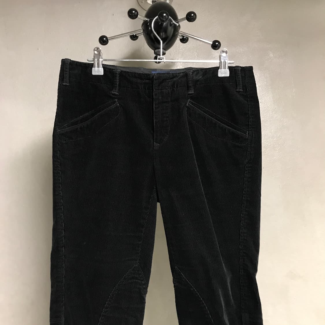 폴로 랄프로렌 코듀로이 팬츠 블랙 4(W) 상품이미지2