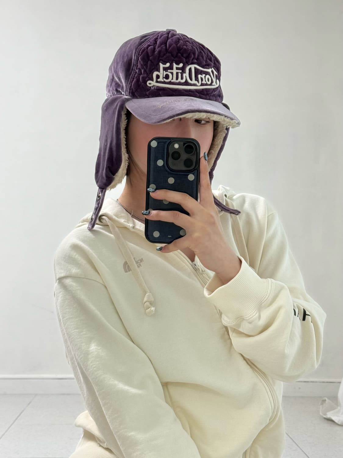 본더치 스웨이드 퍼플 트루퍼햇 상품이미지4