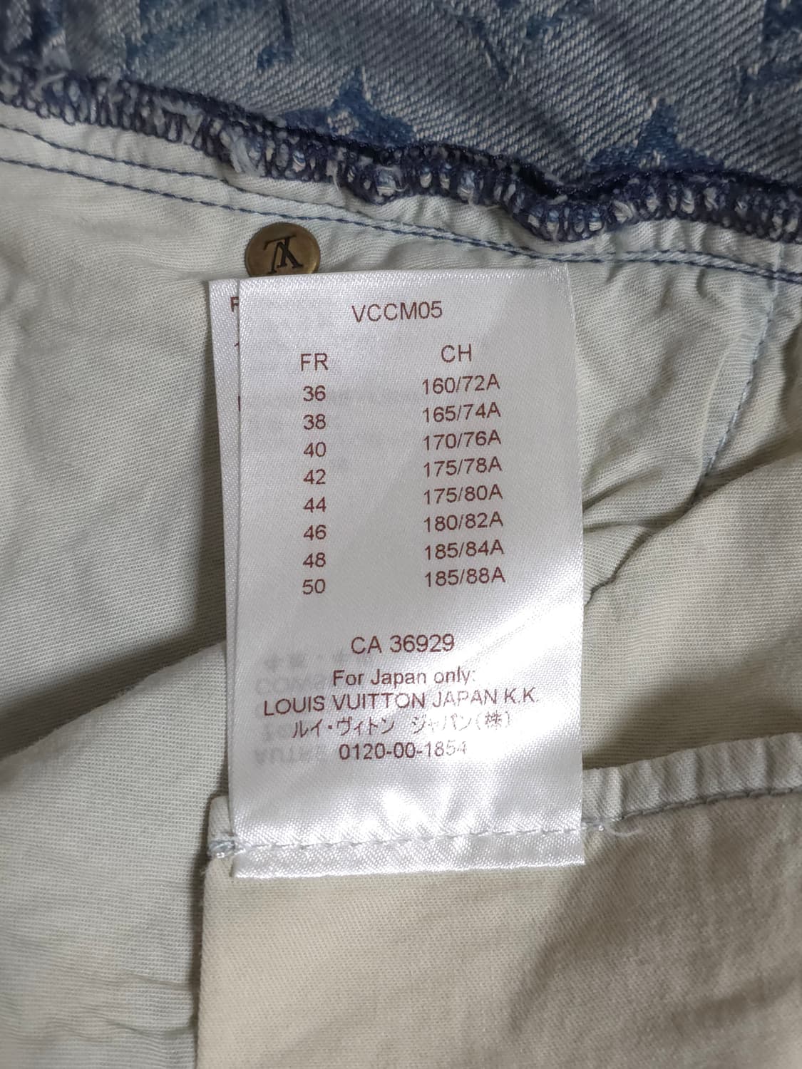 [31] 슈프림 루이비통 모노그램 데님팬츠 상품이미지8