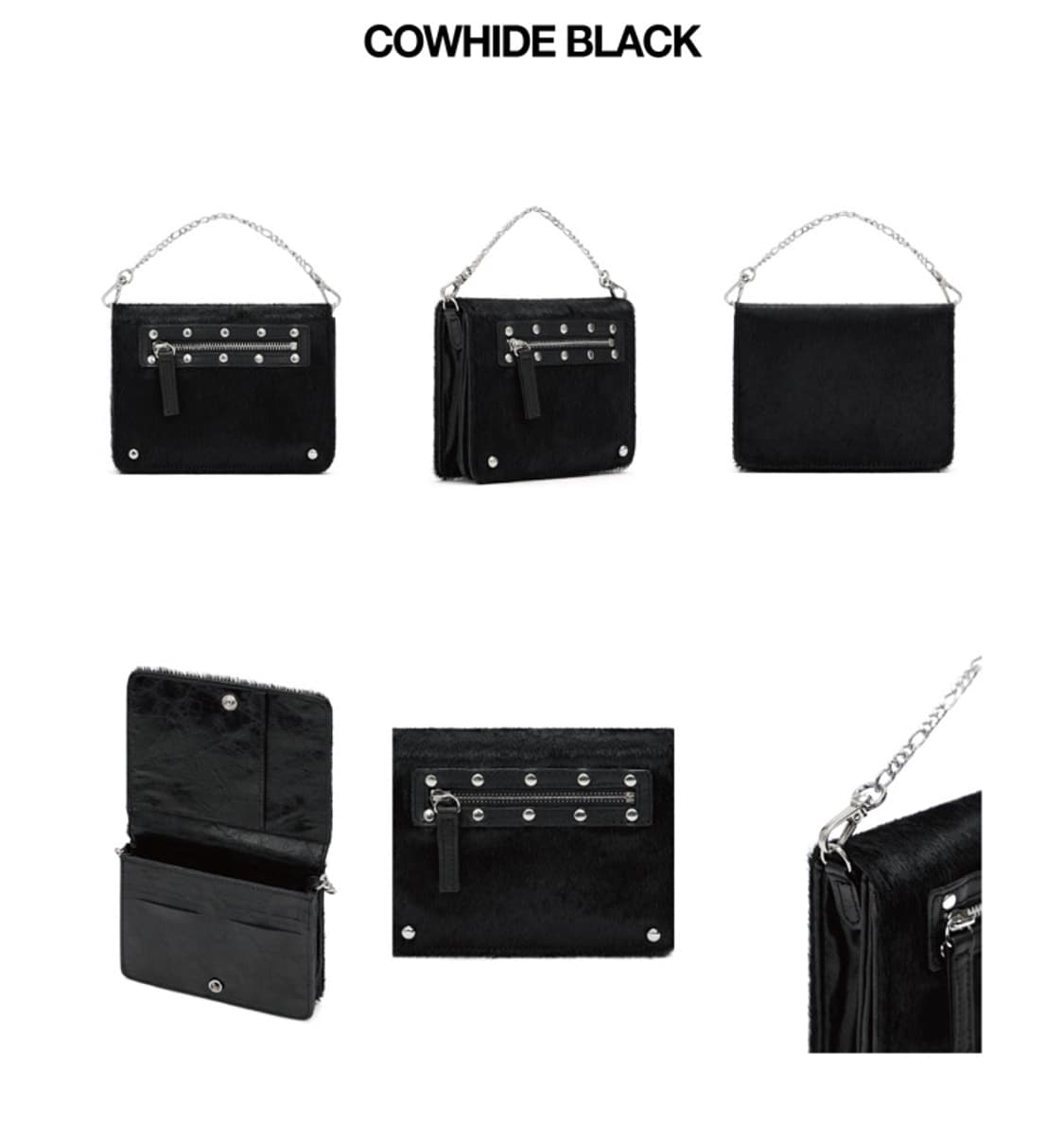 새상품) 다이닛 트래블 스터드 크로스 체인 미니백 상품이미지6