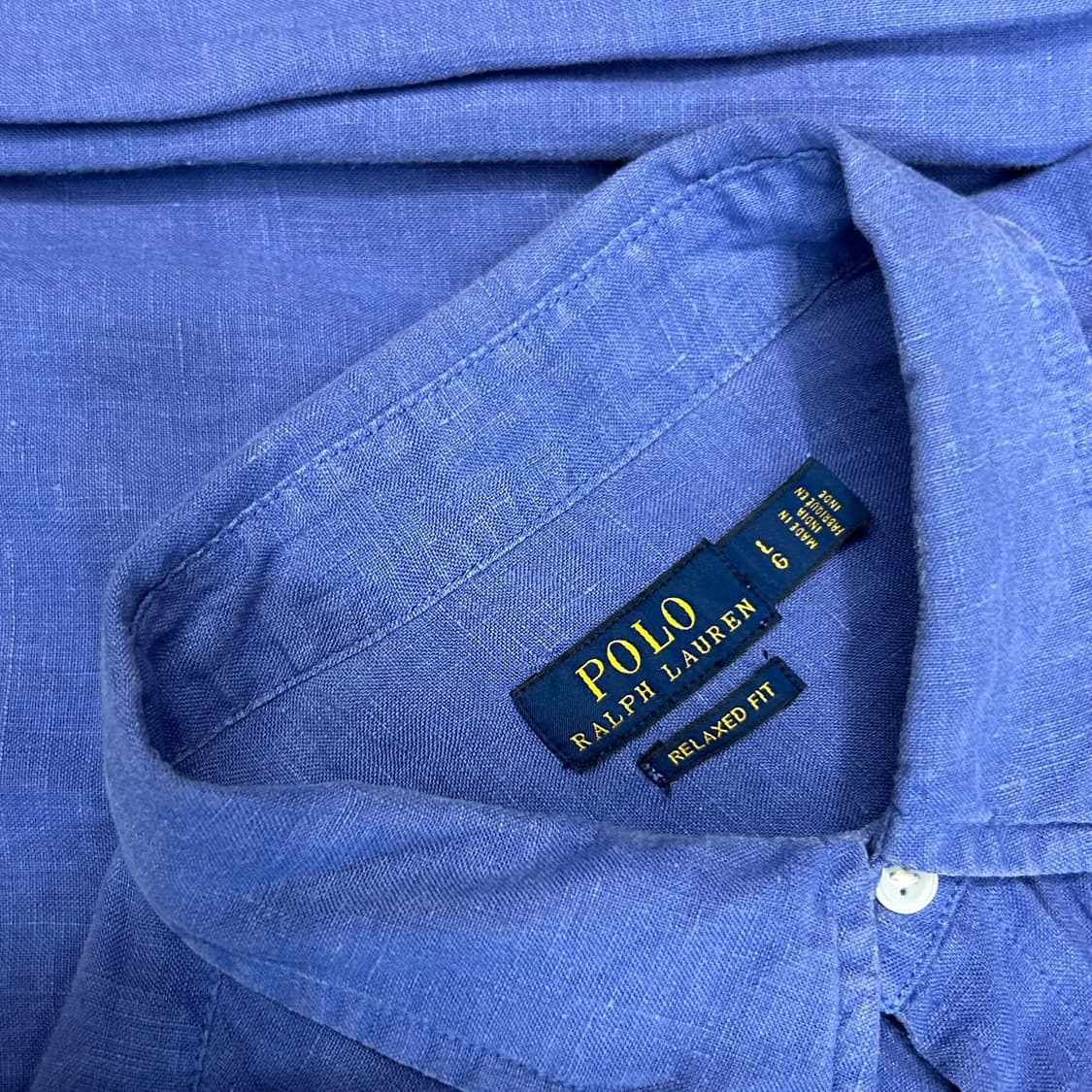 🫶🏻 폴로랄프로렌 Linen Relaxed Fit 셔츠 🫶🏻. 상품이미지4