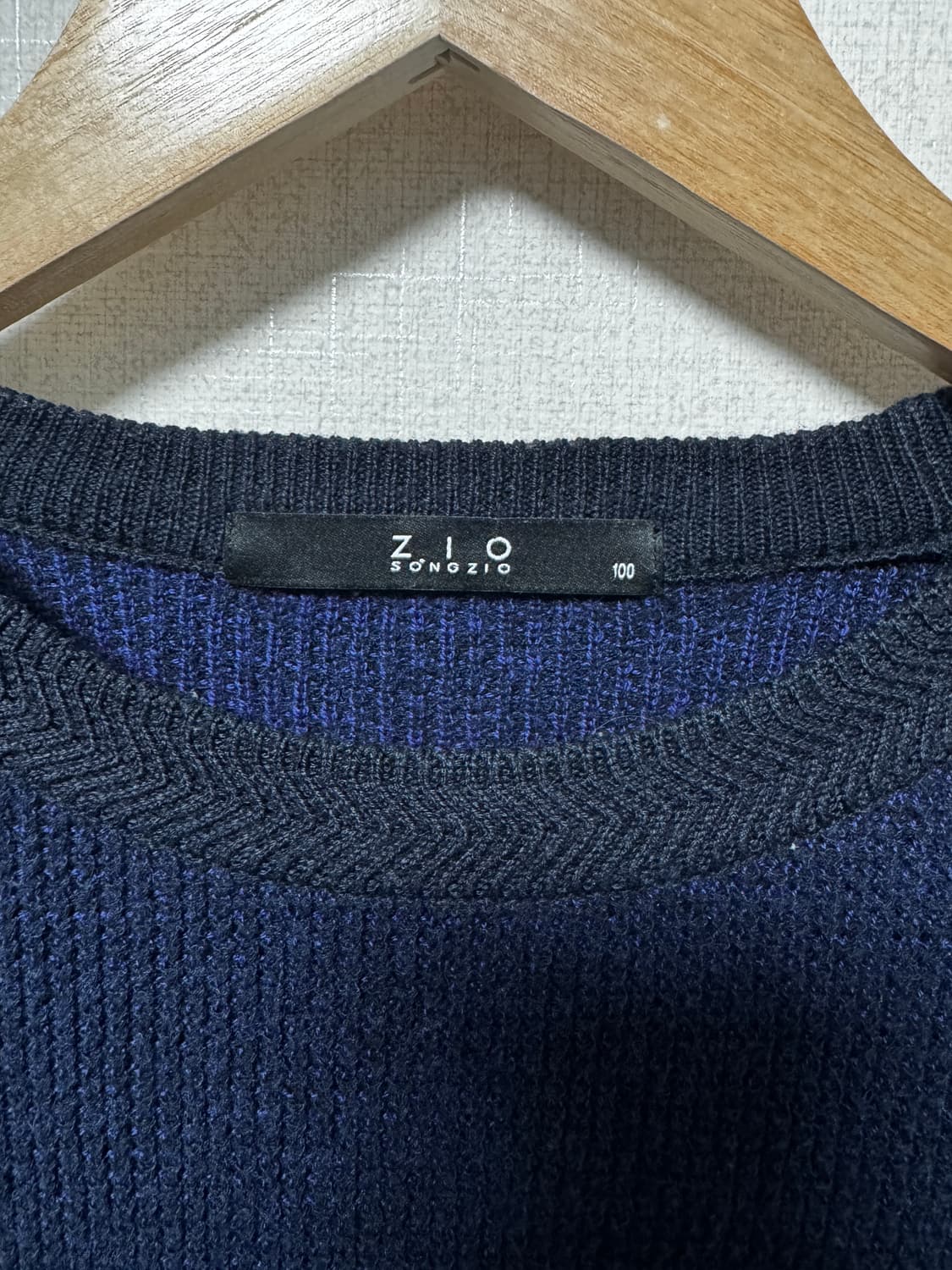 지오송 남성 스트라이프 니트 100 상품이미지3