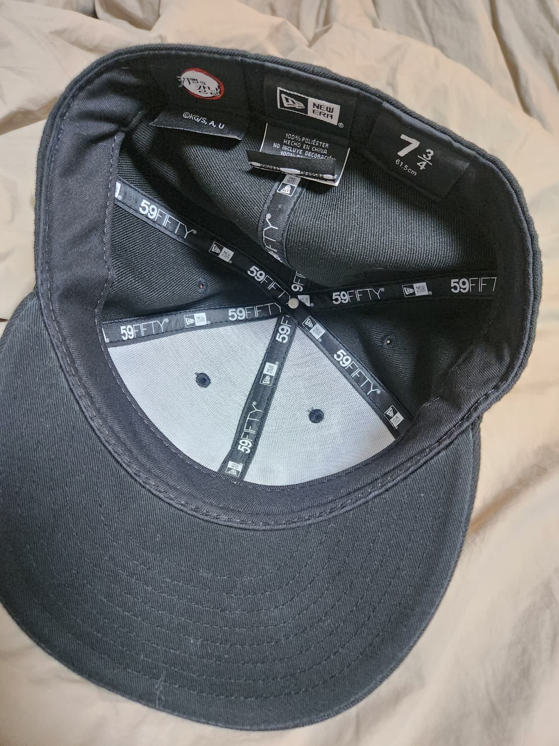 귀멸의 칼날 x 뉴에라 악귀멸살 사이즈캡 (734 , 61.5cm) 상품이미지4