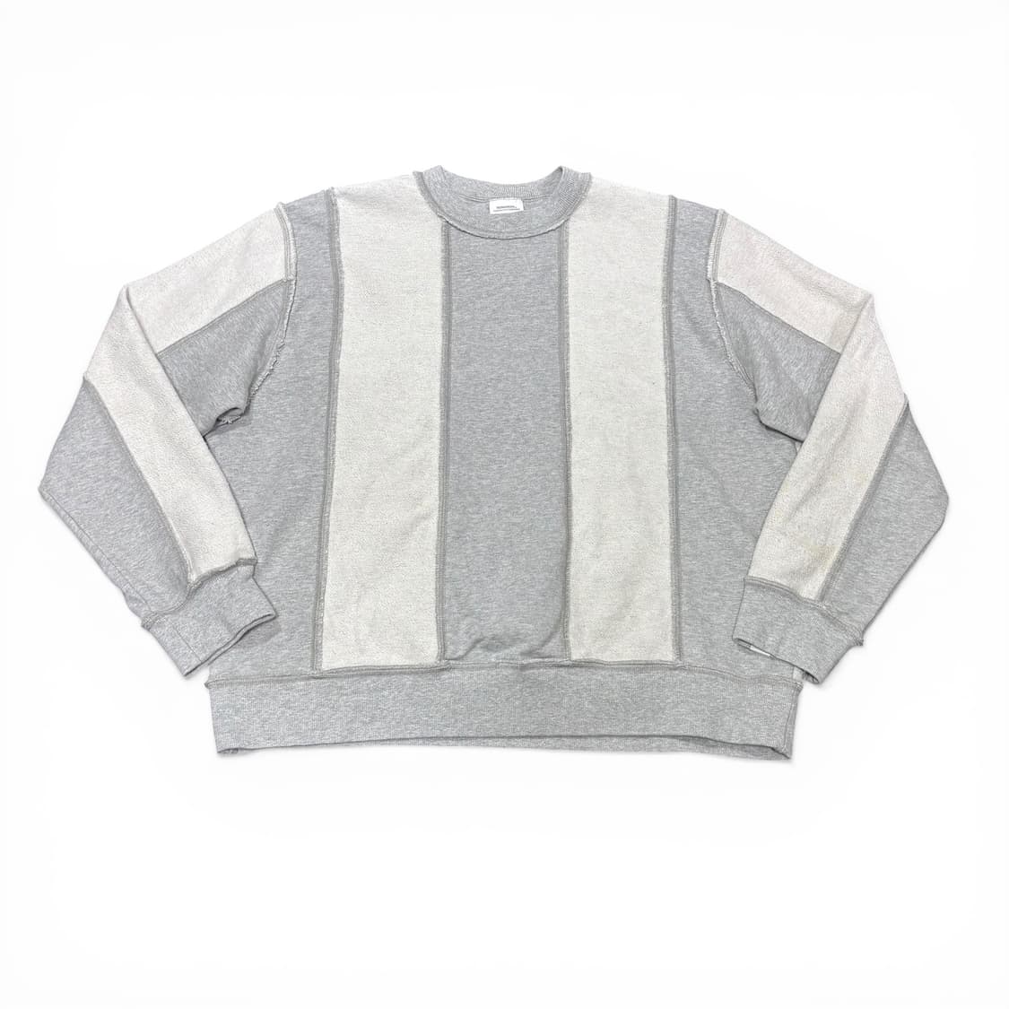 L 노매뉴얼 그레이 리버스 리버시블 맨투맨 상품이미지1