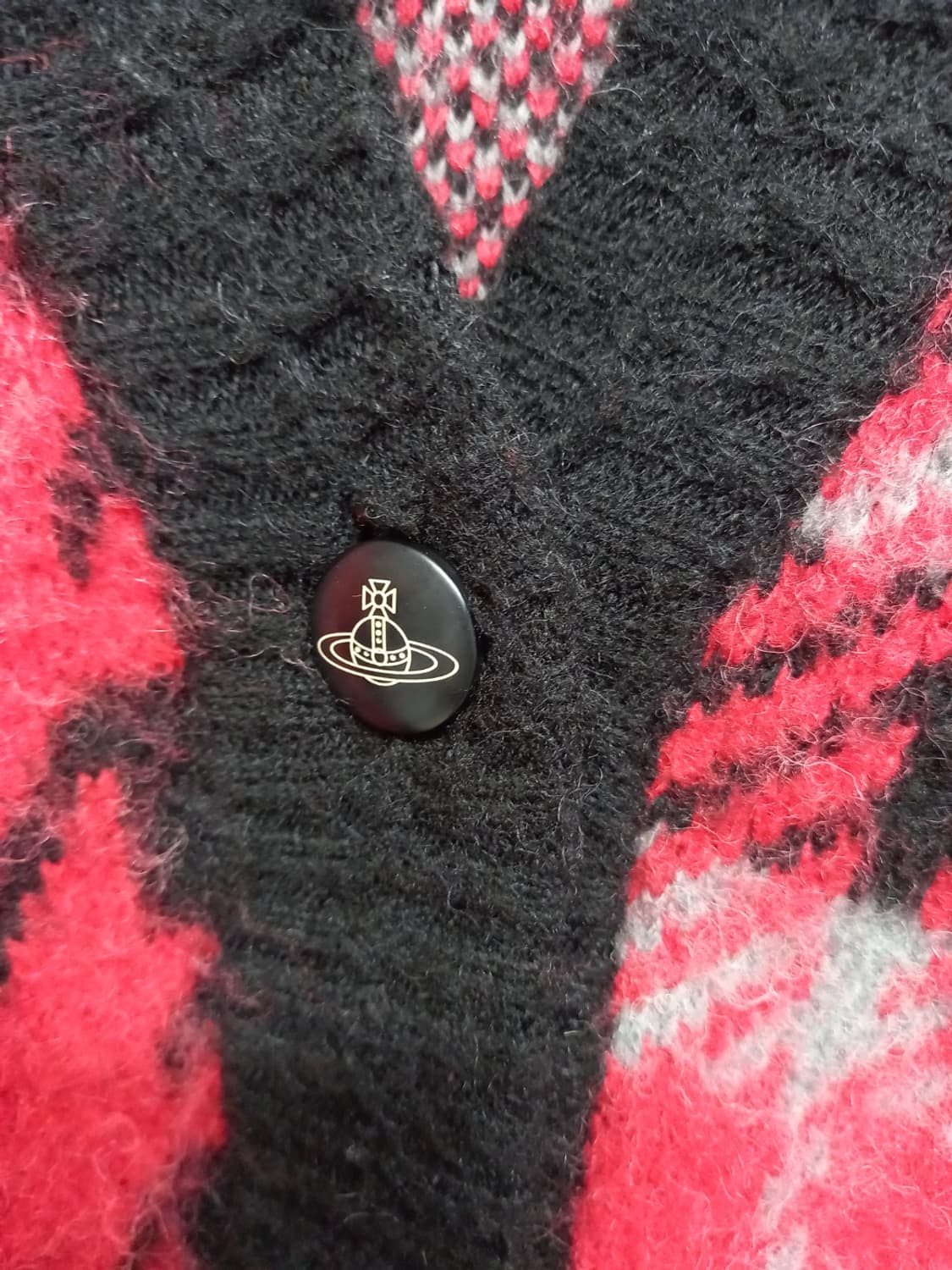 비비안웨스트우드 춘추동 울 루즈박시핏 가디건 S 55-77 상품이미지6