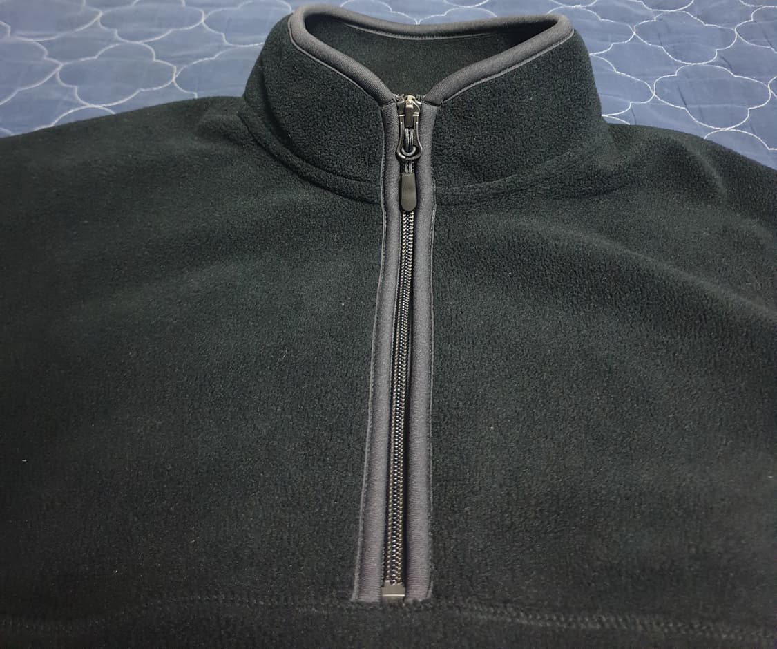 유니클로 하프집업 플리스 자켓 네이비 (M) 상품이미지2