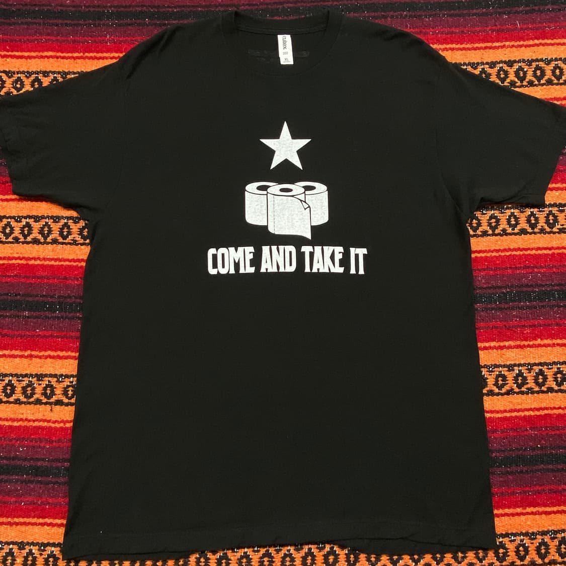 미국빈티지 툴텍스 휴지 반팔티  상품이미지1