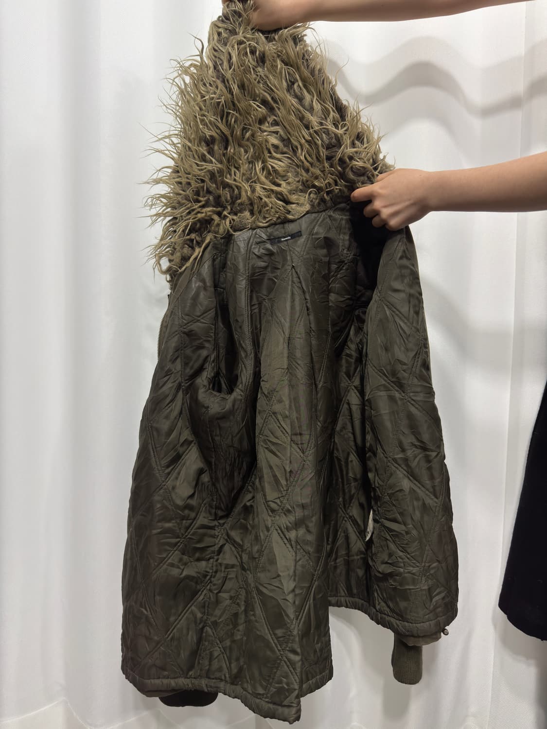 osmosis design fur hood jacket 상품이미지8