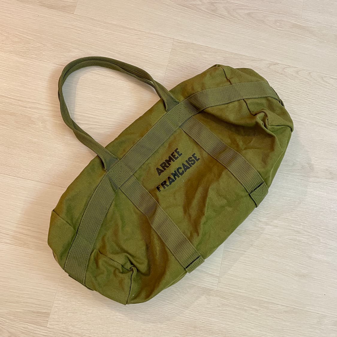 80s french military duffel bag 상품이미지2