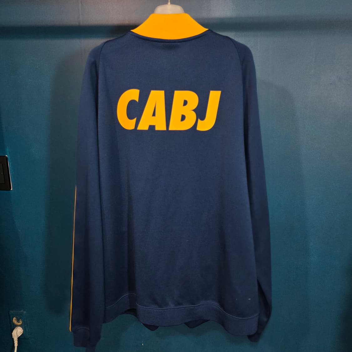 나이키 보카 CABJ 트랙탑 네이비/옐로우 져지 XL 상품이미지2