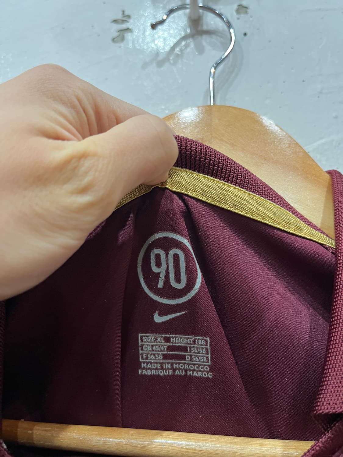 나이키 아스날 05 06 하이버리 유니폼 져지 XL 상품이미지3